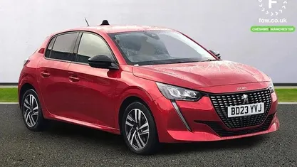 Red Used 2023 Peugeot 208 Allure+ Hatchback | £16,199 (Fair price)