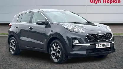 Used Kia Sportage 136 HP (100 kW) 2021 Grey SUV