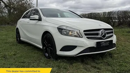 Used Mercedes A200 156 HP (114 kW) 2013 White Hatchback