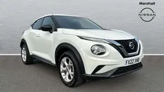 White Used 2022 Nissan Juke N-Connecta SUV | £15,197 (Fair price)