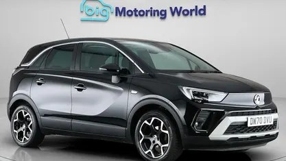 Used Vauxhall Crossland Elite 83 HP (61 kW) 2021 Black SUV
