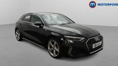 Used Audi A3 Sportback S-Line 110 HP (80 kW) 2023 Black Hatchback