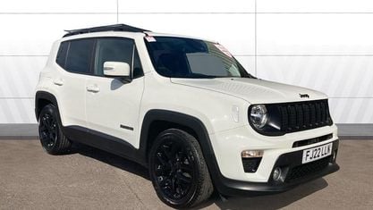 Begagnad Jeep Renegade Night Eagle 120 HK (88 kW) 2022 Vit SUV