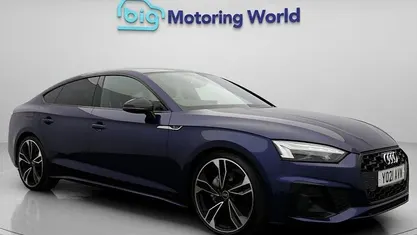 Blue Used 2021 Audi A5 Sportback S-Line Hatchback | £22,700 (Fair price)