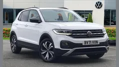 White Used 2021 VW T-Cross Black Edition SUV | £16,999 (Fair price)