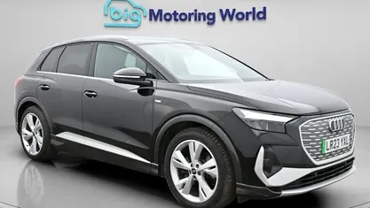 Used Audi Q4 e-tron S-Line 125 kW (170 HP) 2022 Black SUV