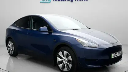 Used Tesla Model Y Standard Range 219 kW (299 HP) 2022 Blue SUV