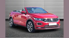 Red Used 2021 VW T-Roc Cabriolet R-line Cabriolet | £24,695 (Fair price)