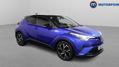 Used Toyota C-HR 122 HP (89 kW) 2018 Blue SUV