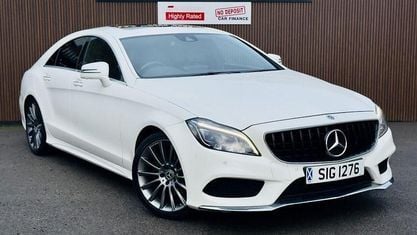 Usado Mercedes CLS220 AMG Line Premium Plus 177 HP (130 kW) 2017 Branco Sedan