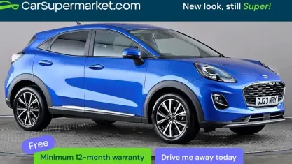 Używany Ford Puma Titanium 155 KM (114 kW) 2023 Niebieski SUV