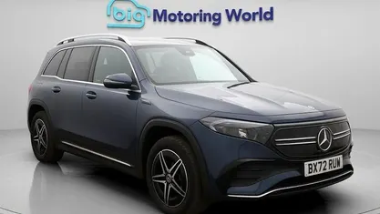 Used Mercedes EQB350 AMG line 214 kW (292 HP) 2023 Blue SUV