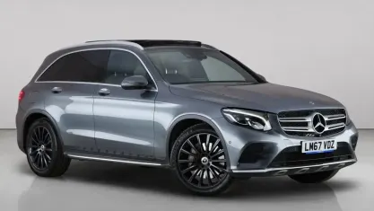 Used Mercedes GLC220 AMG line 170 HP (125 kW) 2017 Grey SUV
