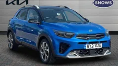 Blue Used 2021 Kia Stonic 4 SUV | £14,195 (Fair price)