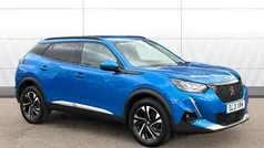 Blue Used 2021 Peugeot 2008 Allure Premium SUV | £13,995 (Fair price)