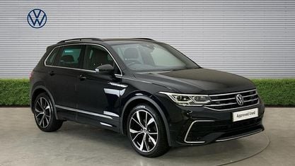 Używany VW Tiguan R-line 150 KM (110 kW) 2022 Czarny SUV