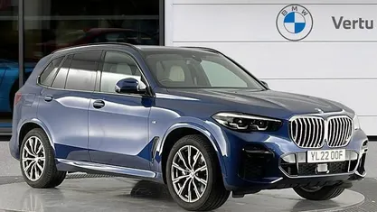 Used BMW X5 M Sport 286 HP (210 kW) 2022 Blue SUV