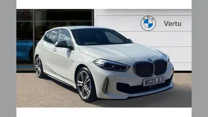 Used BMW M135 Shadowline 306 HP (225 kW) 2023 White Hatchback