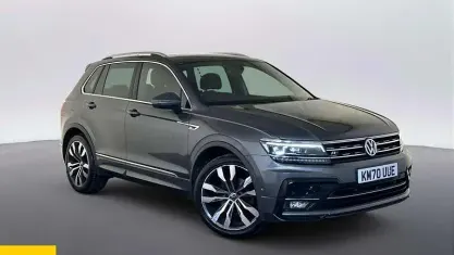 Used VW Tiguan R-line 150 HP (110 kW) 2020 Grey SUV