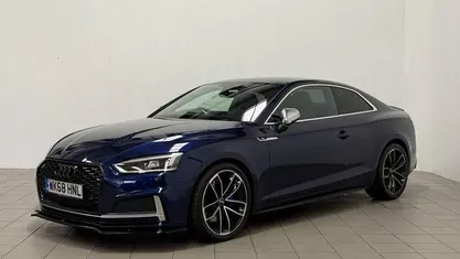 Blue Used 2018 Audi S5 Comfort Coupe | £21,840 (Good price)