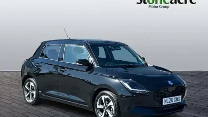 New Suzuki Swift 82 HP (60 kW) 2026 Black Hatchback