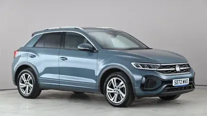 Used VW T-Roc R-line 150 HP (110 kW) 2022 Blue SUV