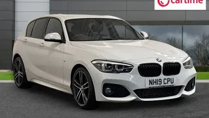 Used BMW 116 M Sport 116 HP (85 kW) 2019 White Hatchback