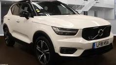 White Used 2018 Volvo XC40 SUV | £24,099 (Fair price)