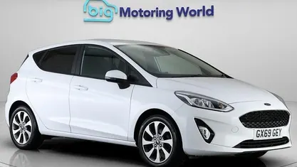 Used Ford Fiesta Trend 95 HP (69 kW) 2020 White Hatchback