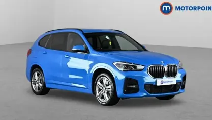 Used BMW X1 M Sport 220 HP (161 kW) 2021 Blue SUV