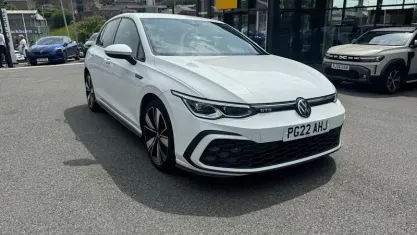 Used VW Golf VIII GTD 200 HP (147 kW) 2022 White Hatchback