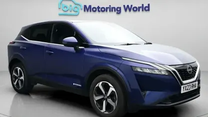 Used Nissan Qashqai N-Connecta 190 HP (139 kW) 2023 Blue SUV