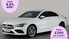 White Used 2021 Mercedes CLA250e AMG Line Premium Sedan | £22,209 (Fair price)