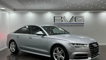 Used Audi A6 S-Line 190 HP (139 kW) 2018 Silver Sedan