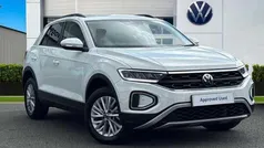 White Used 2022 VW T-Roc Life SUV | £19,780 (Fair price)