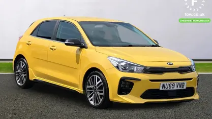 Used Kia Rio GT-Line S 120 HP (88 kW) 2020 Yellow Hatchback