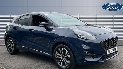 Używany Ford Puma ST-Line 125 KM (91 kW) 2023 Niebieski SUV