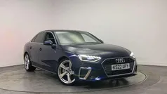 Blue Used 2022 Audi A4 S-Line Sedan | £23,300 (Good price)