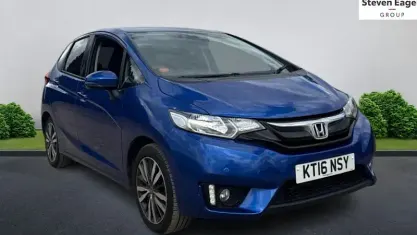 Used Honda Jazz EX 102 HP (75 kW) 2016 Blue Hatchback