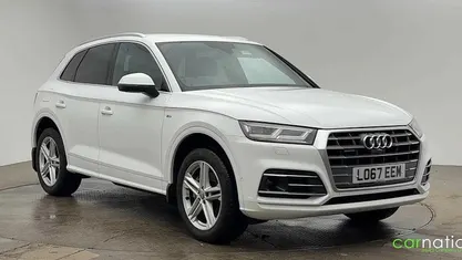White Used 2017 Audi Q5 S-Line SUV | £22,450 (Fair price)
