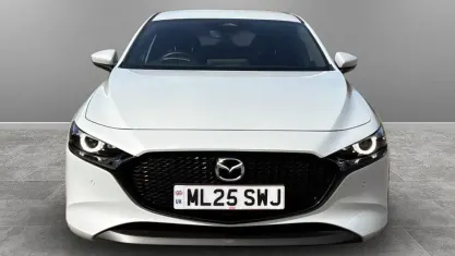 Used Mazda 3 Exclusive-Line 140 HP (102 kW) 2025 White Hatchback