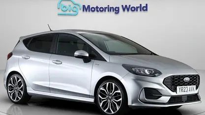 Used Ford Fiesta ST-Line X 101 HP (74 kW) 2023 Silver Hatchback