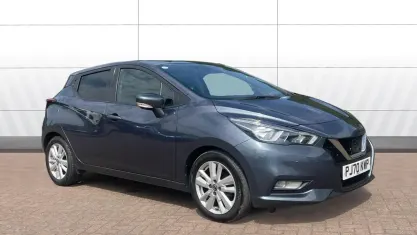 Used Nissan Micra Acenta 101 HP (74 kW) 2020 Grey Hatchback