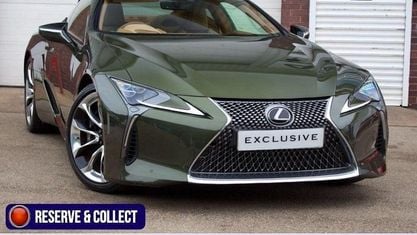Begagnad Lexus LC 500 Sport Line 464 HK (341 kW) 2022 Grön Sportkupé
