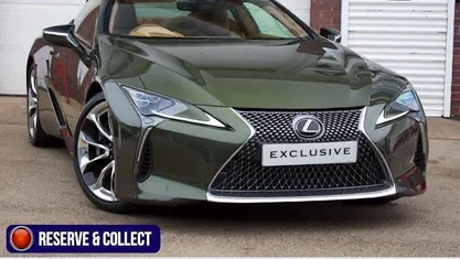Used Lexus LC 500 Sport Line 464 HP (341 kW) 2022 Green Coupe