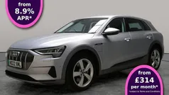 Silver Used 2022 Audi e-tron Design SUV | £21,456 (Fair price)