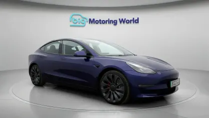 Used Tesla Model 3 Performance 461 kW (627 HP) 2023 Blue Sedan