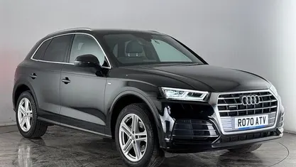 Used Audi Q5 S-Line 245 HP (180 kW) 2020 Black SUV