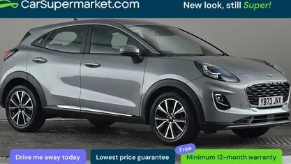 Used Ford Puma Titanium 125 HP (91 kW) 2023 Silver SUV