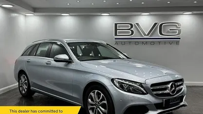 Silver Used 2017 Mercedes C220 Estate | £11,494 (Good price)